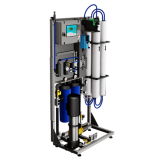 Medium flow demineralizer 4DA500 (Low salinity)
